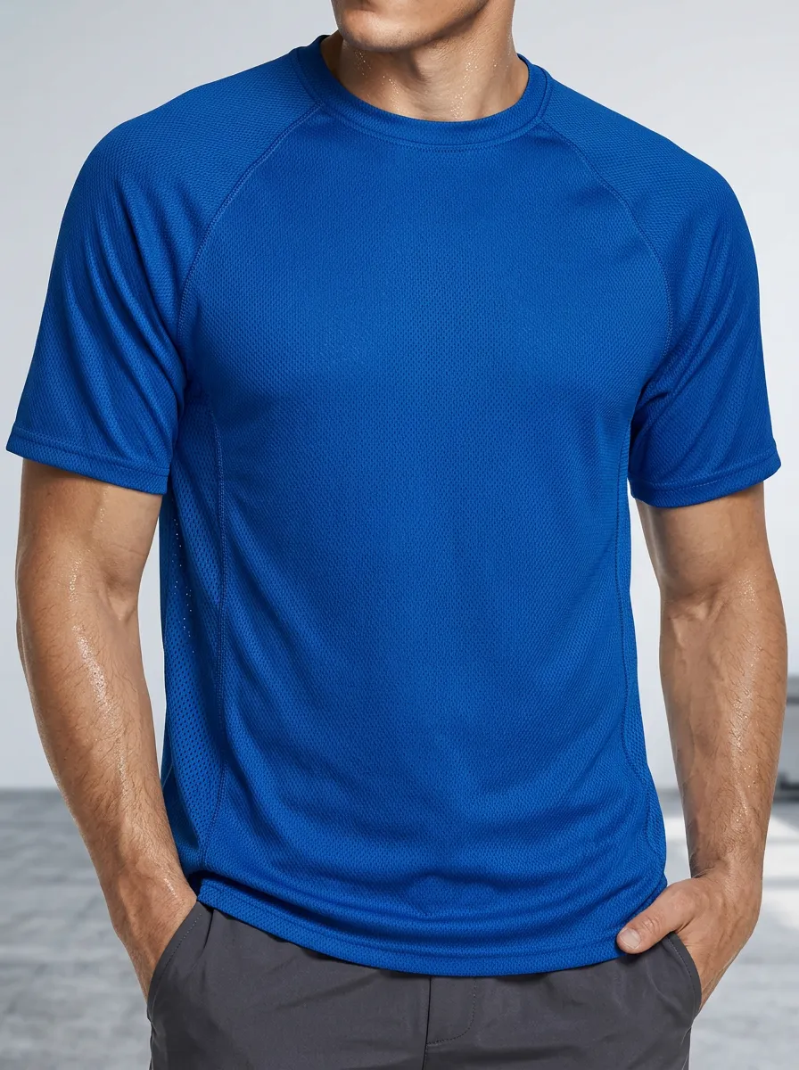 Men's Mesh Raglan T-Shirt