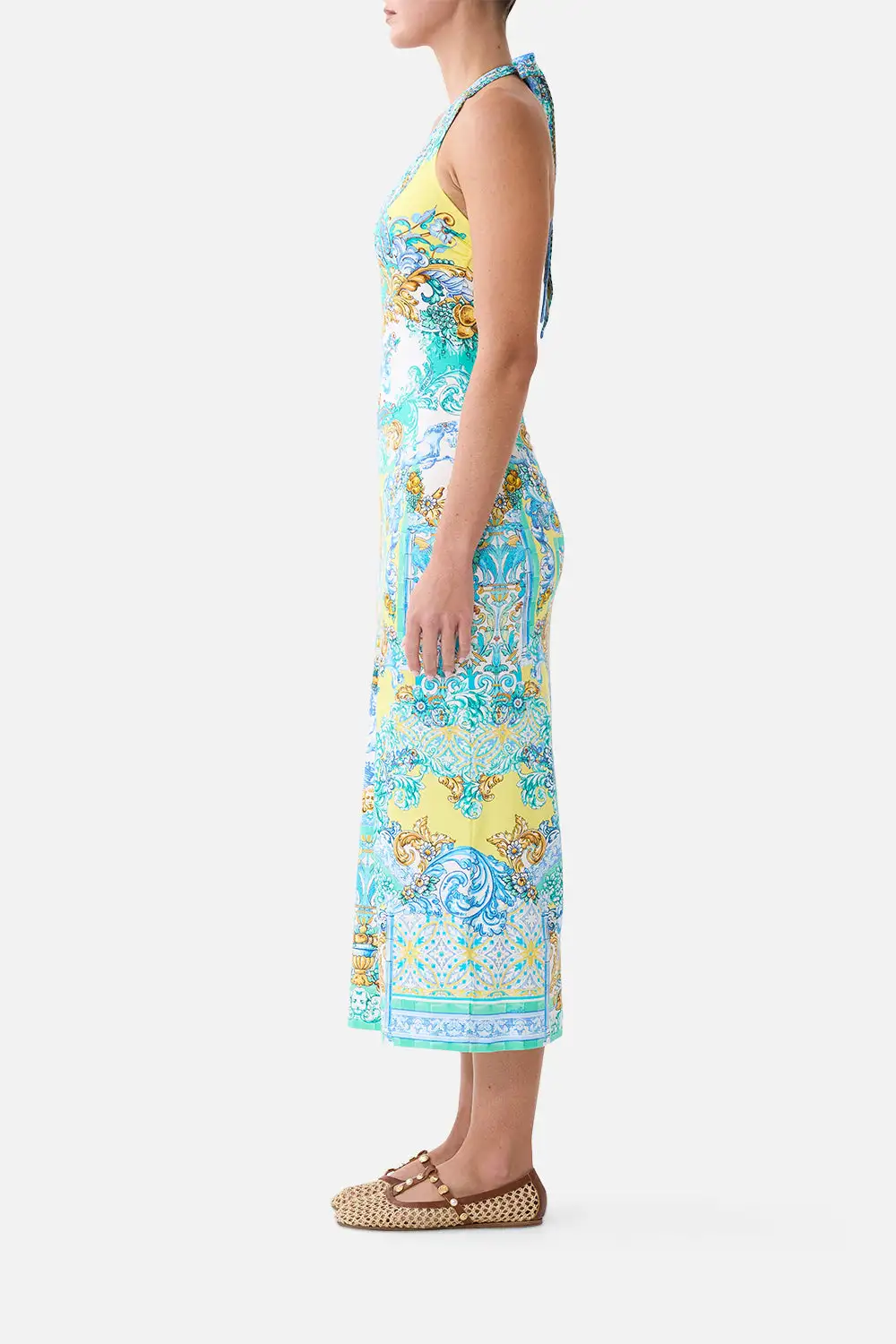 Jersey Halter Dress