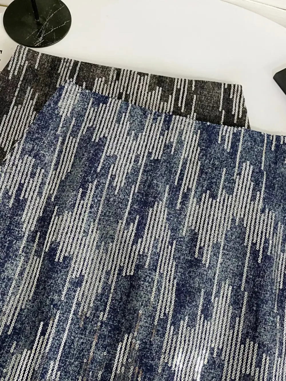 Sequin Mini Skirt
