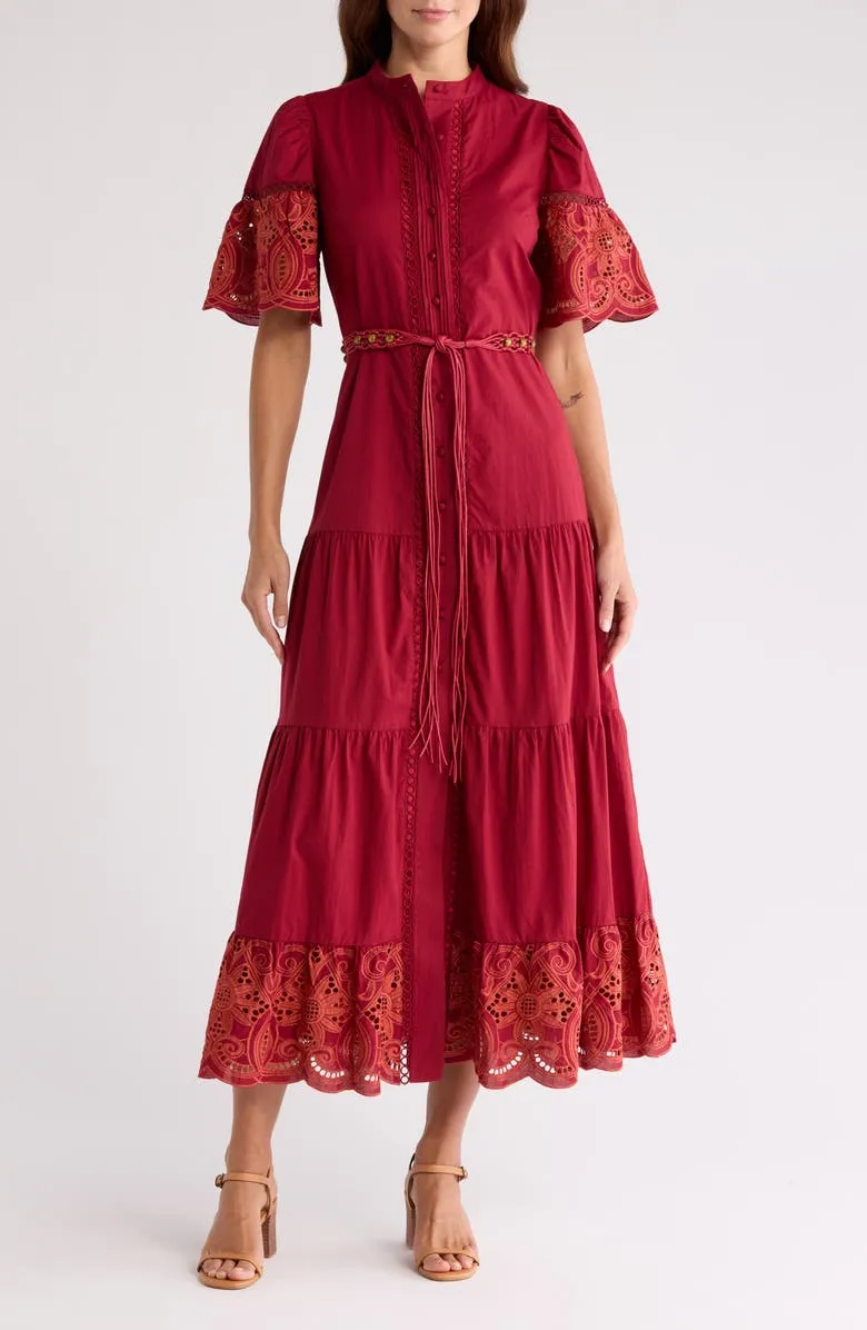 Southampton Embroidered Maxi Dress