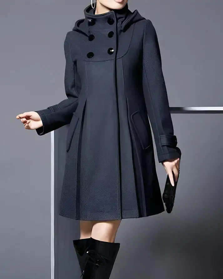 Hooded Women's Coat