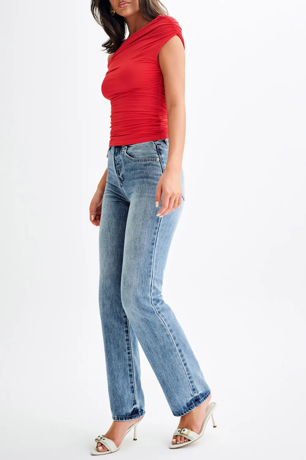 Slinky Ruched Top