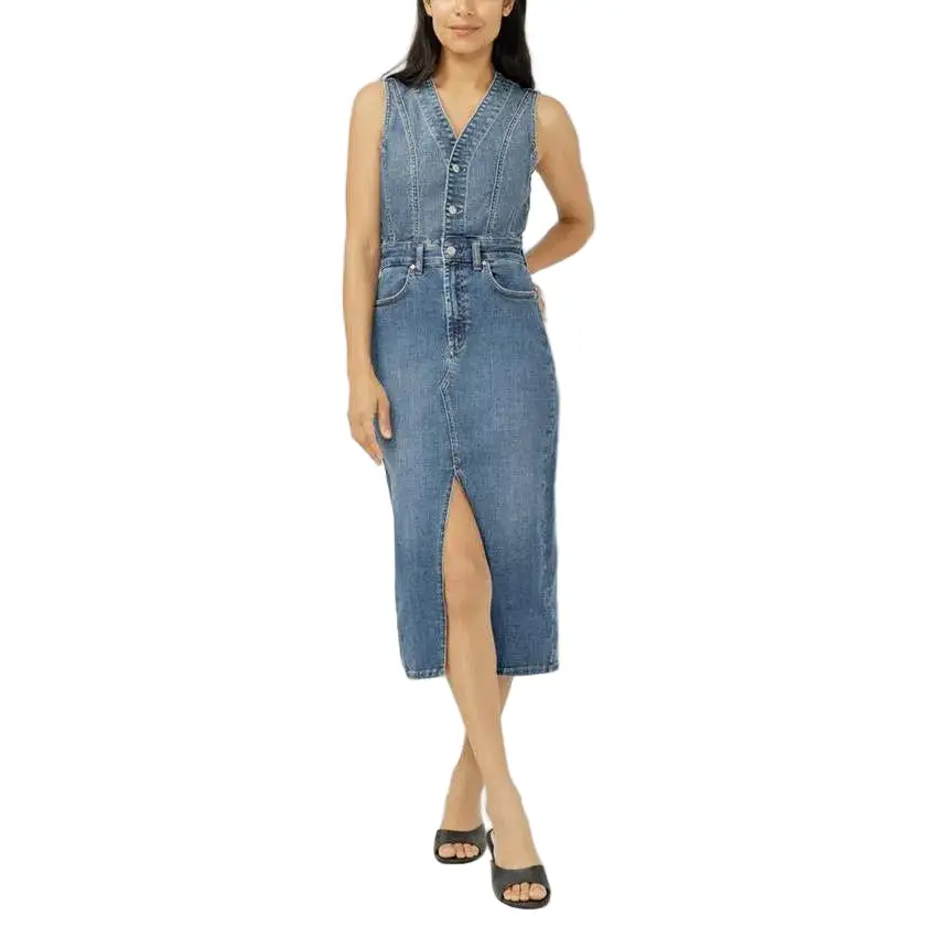 Denim Everyday Midi Dress