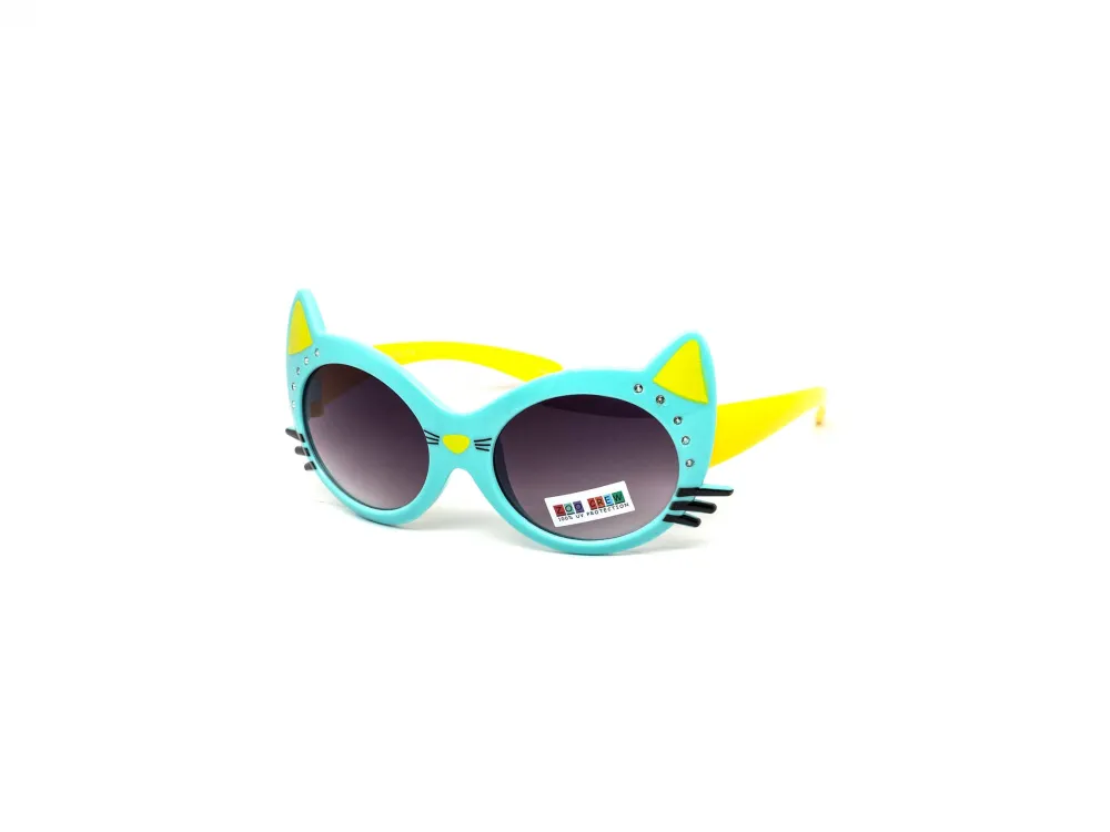 12-Pack Kids Gradient Assorted Rhinestone Sunglasses