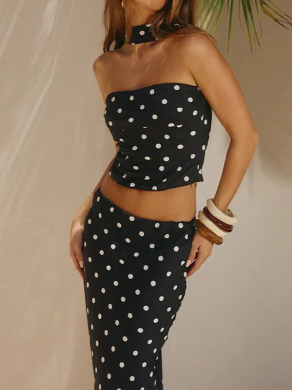 Polka Dot Coordinated Set