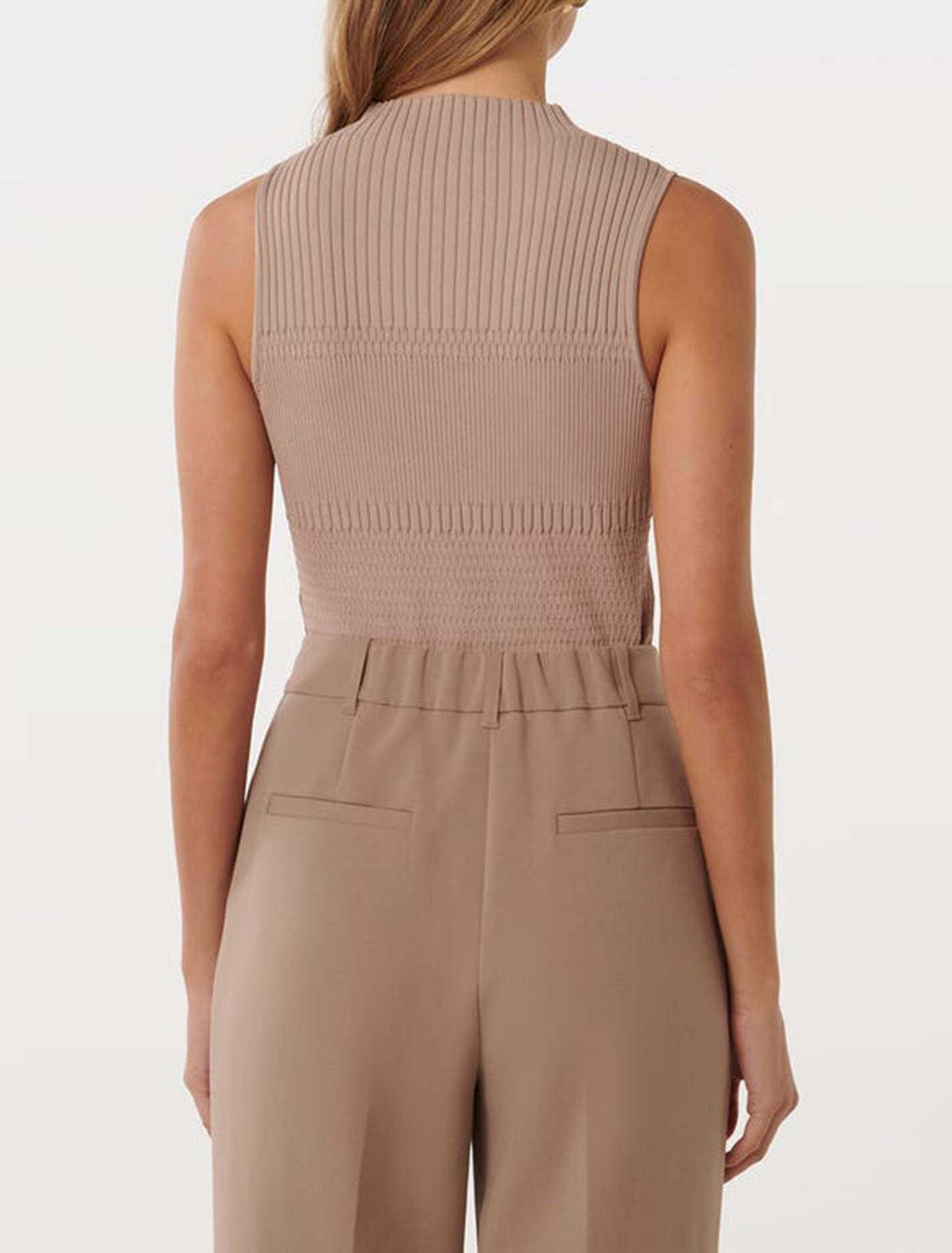 Self Knit Stripe Tank