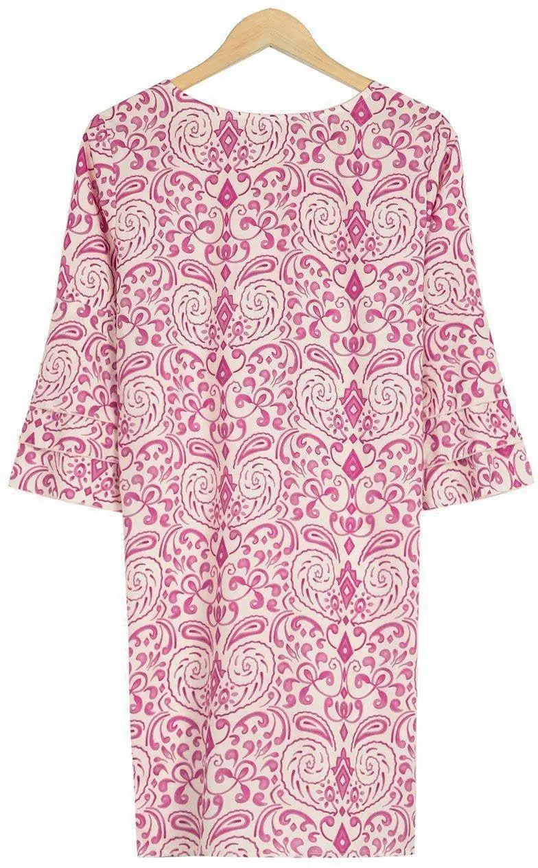 From this Moment Printed Mini Dress
