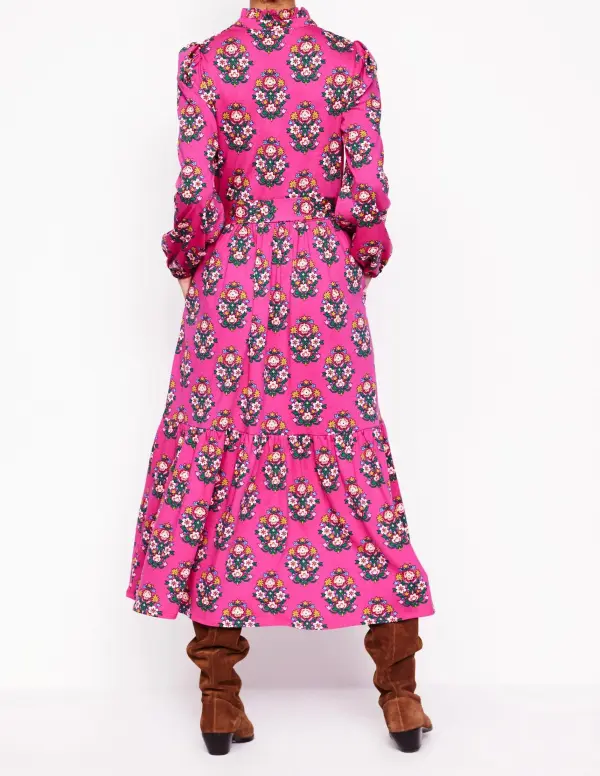 Tiered Jersey Dress