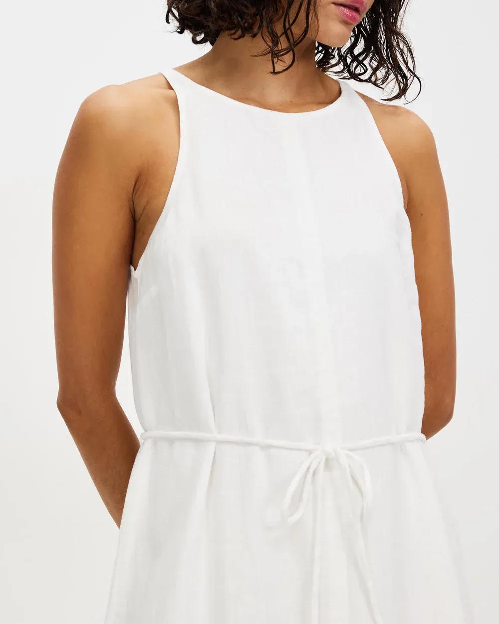 Linen Maxi Dress