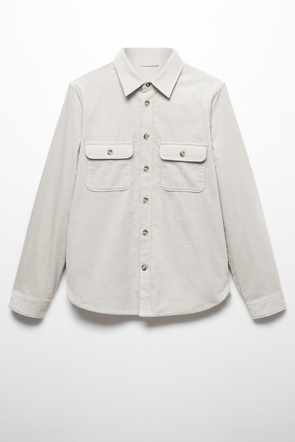 Corduroy Pockets Overshirt