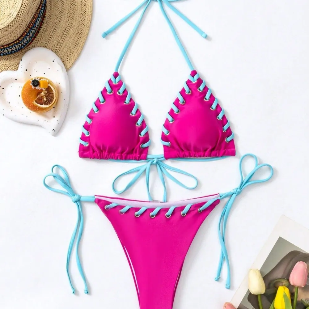 High Waist Bikini Skirt Set