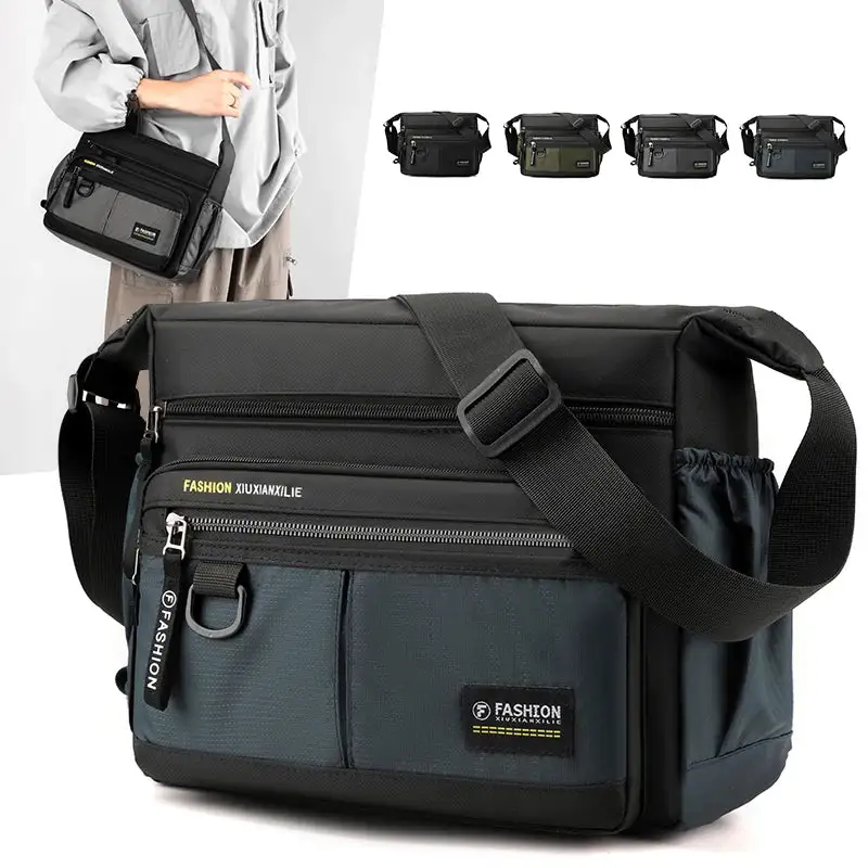 Zip-Top Crossbody Bag