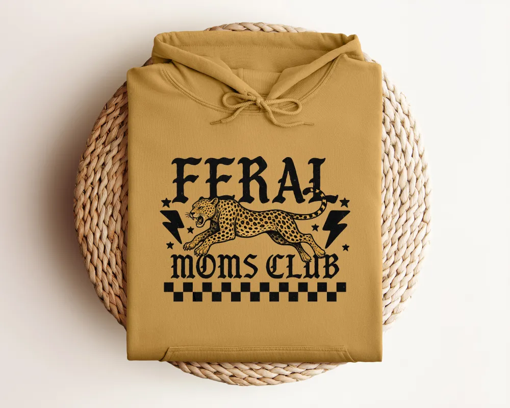 Mom Club Graphic Pullover Hoodie
