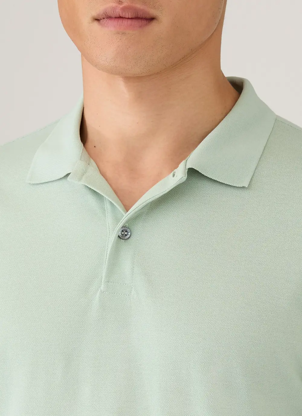 Tailored Everyday Slim Fit Cotton Pique Short Sleeve Polo Shirt
