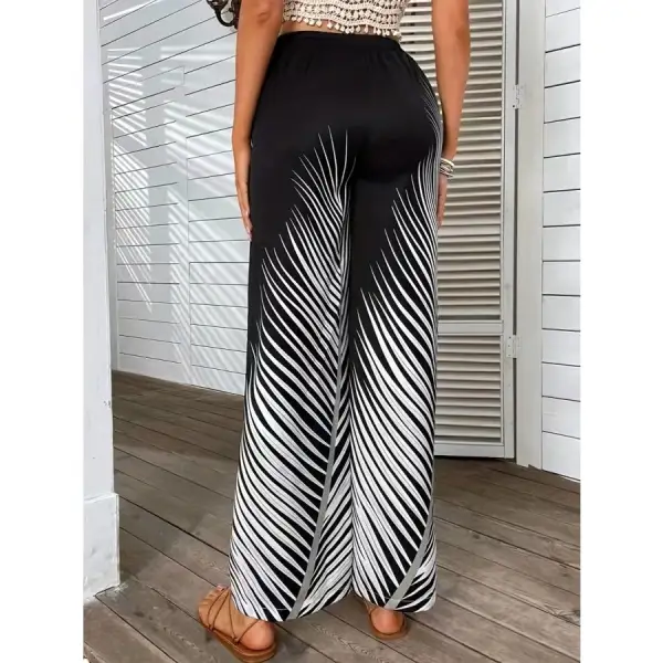 Everyday Printed Wide Leg Pants