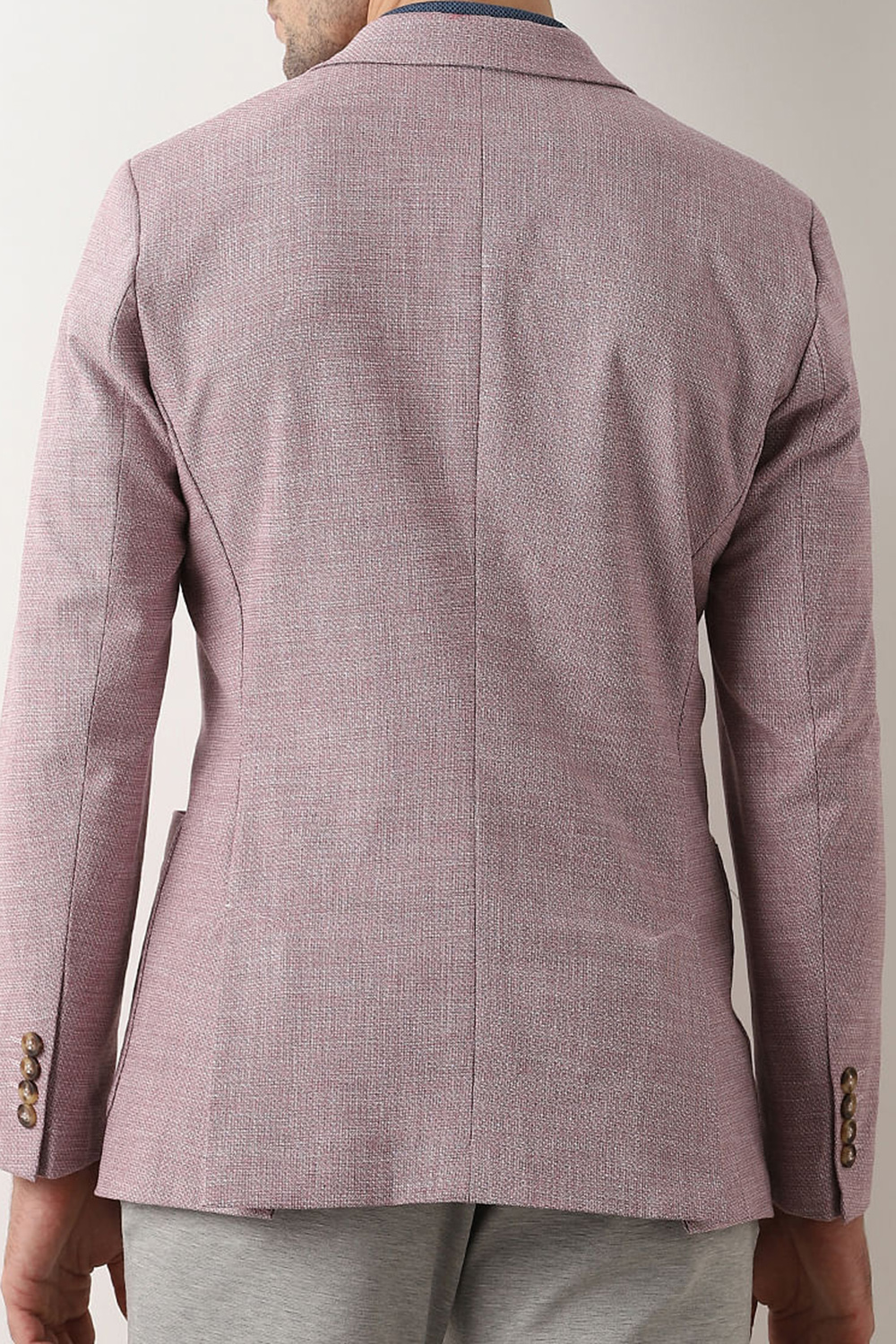 Red Structured Blazer