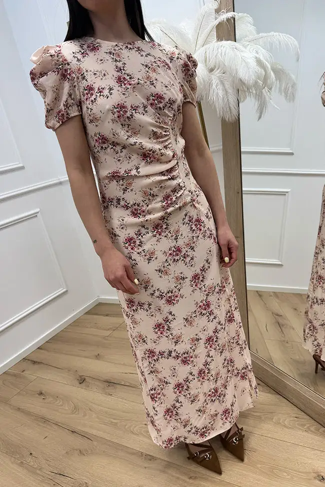 Terra Maxi Ruched Dress