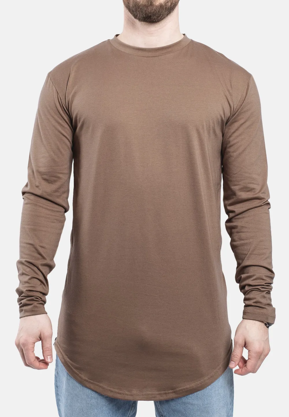 Essential Side Zip Longline Tee