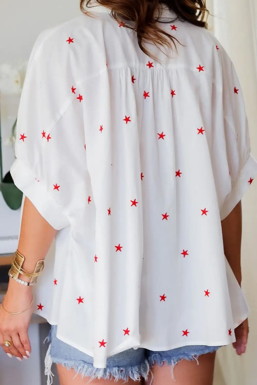 Half Sleeve Printed Casual Shirt