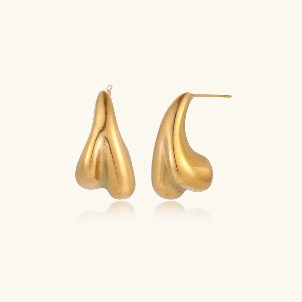 Sculpted Drop Earrings