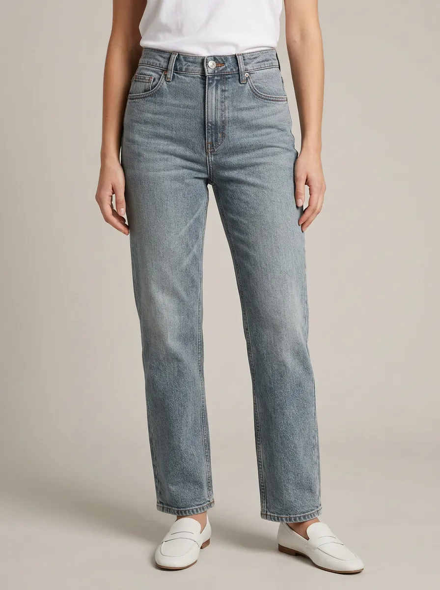 Washed Daily Denim Jeans