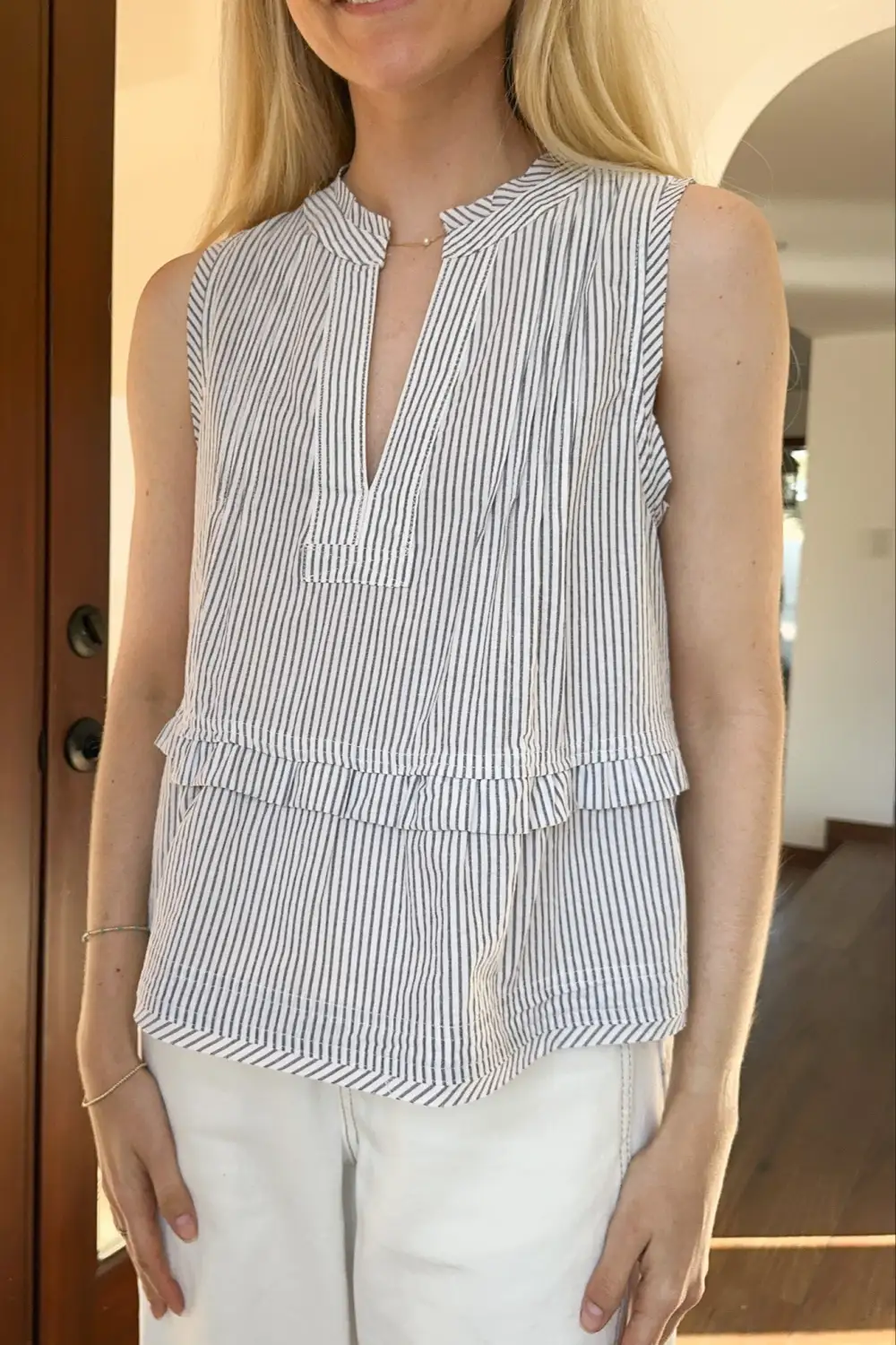 Simple Soft Cotton Blouse