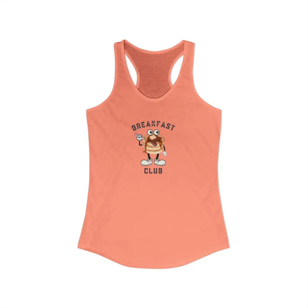 Breakfast Graphic Racerback Tank