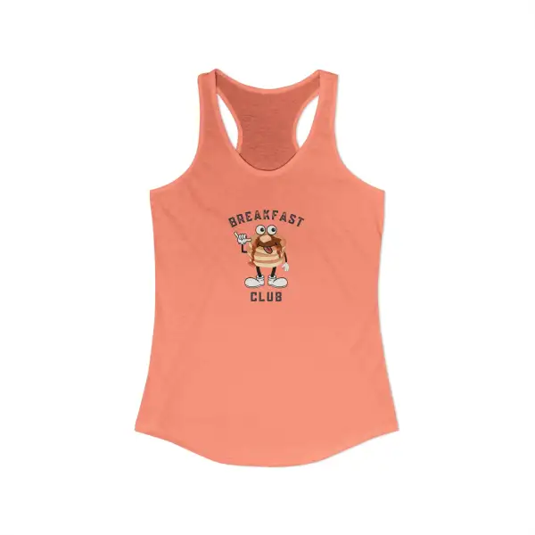 Breakfast Graphic Racerback Tank