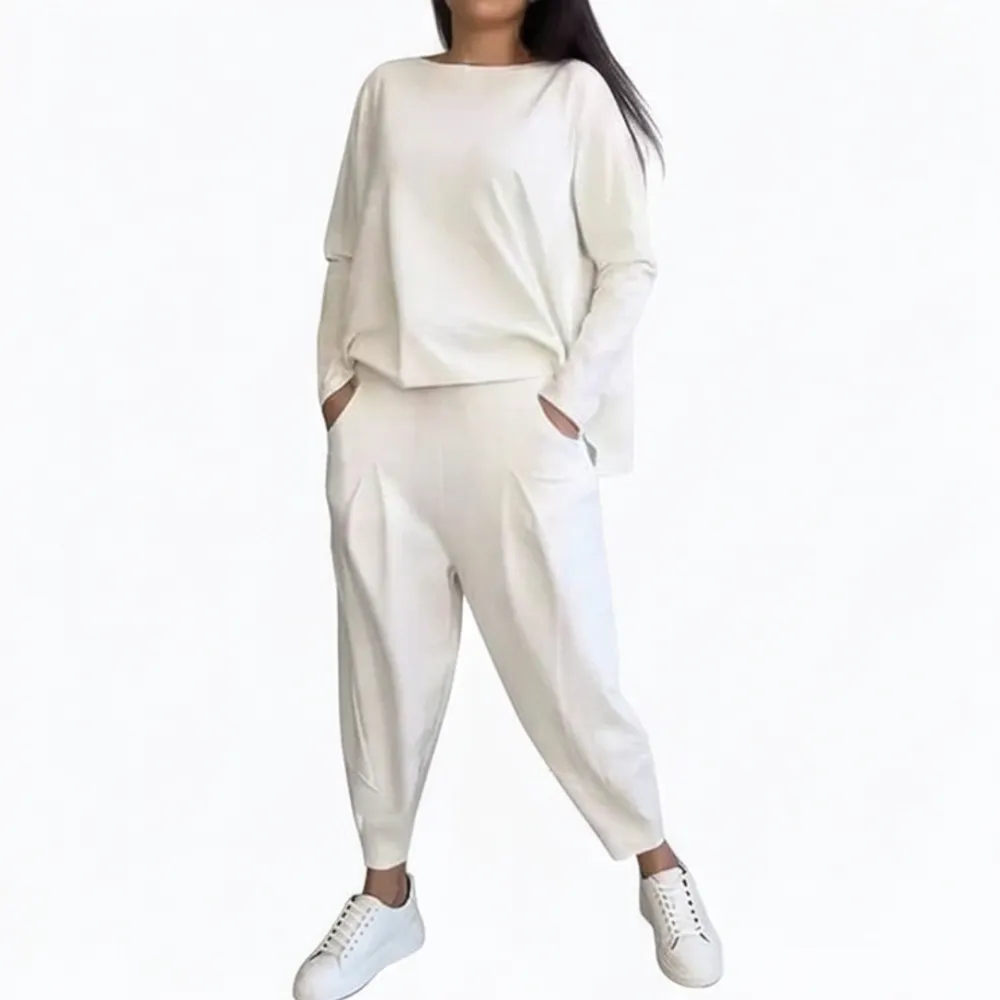 Cotton Two Piece Lounge Set