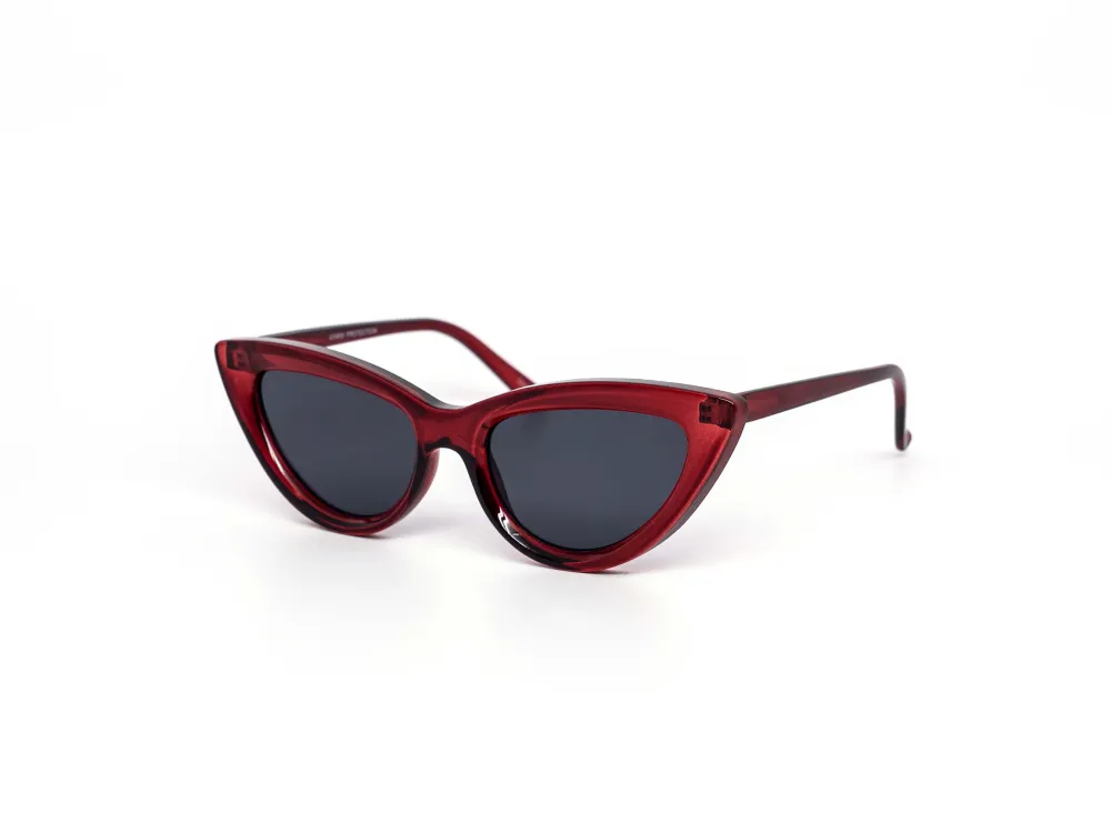12-Pack Chunky Cat-Eye Dark Lens Sunglasses