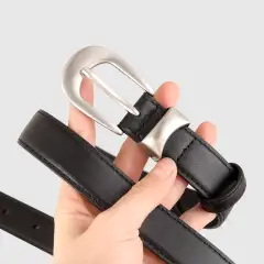 Bold Statement Buckle Casual Belt