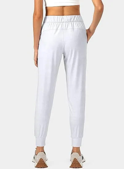 7PACK-Women'S Athletic Pants With Adjustable Drawstring Pockets For Running, Lounging, Workout, And Jogging