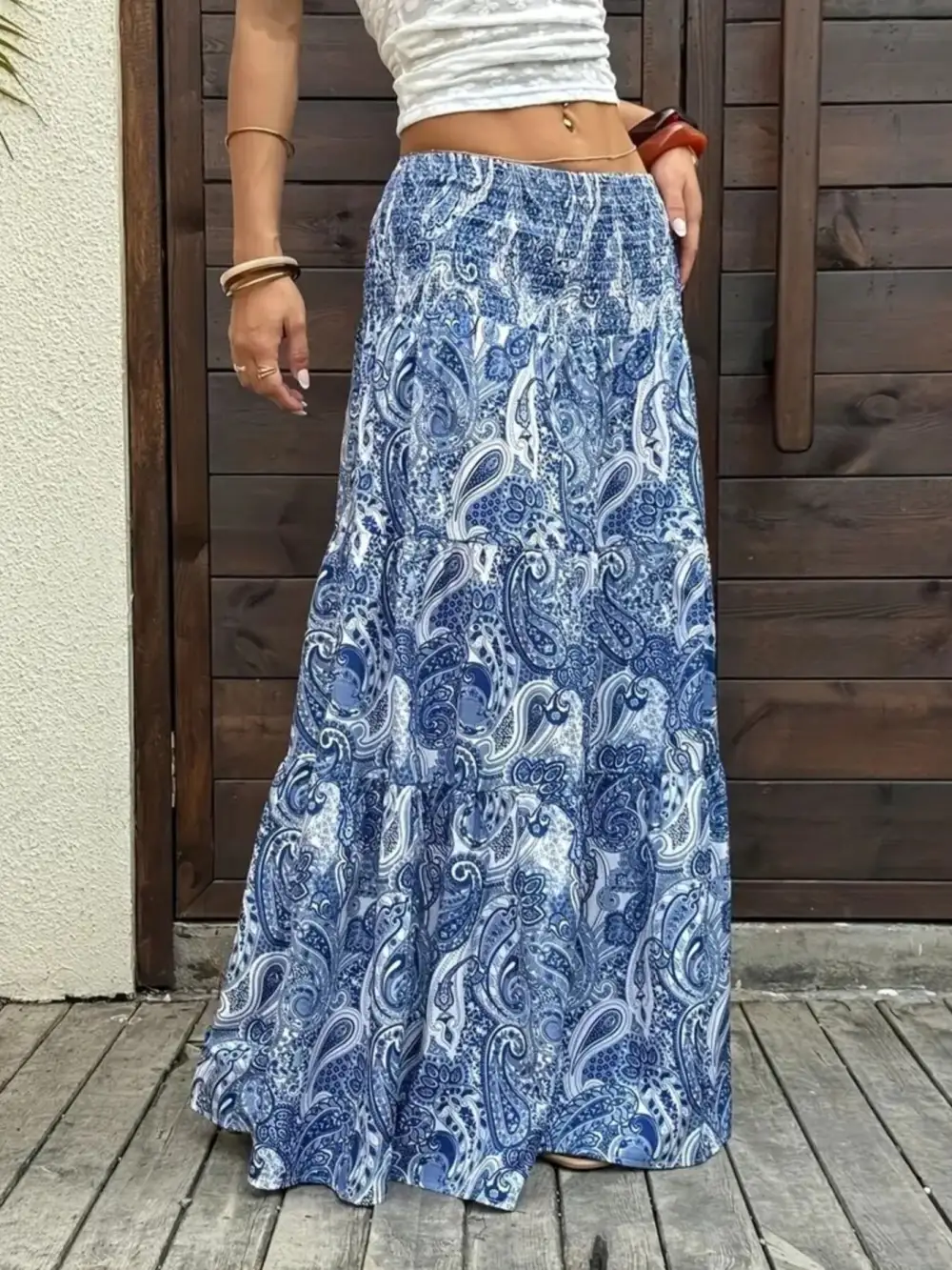 Sequin Maxi Skirt