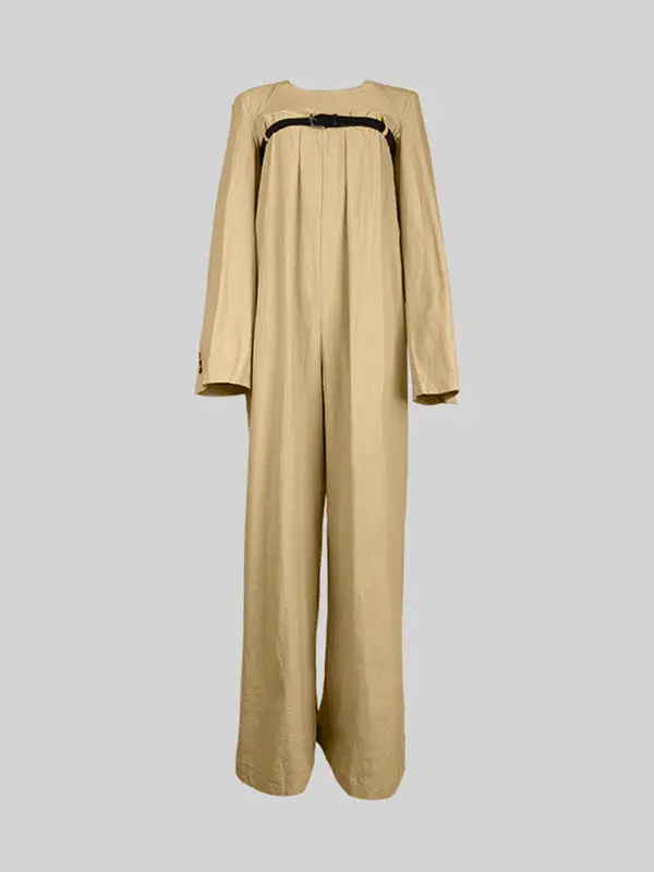 Bovenkleding Met Lange Mouwen Kraag En Wijde Pijpen