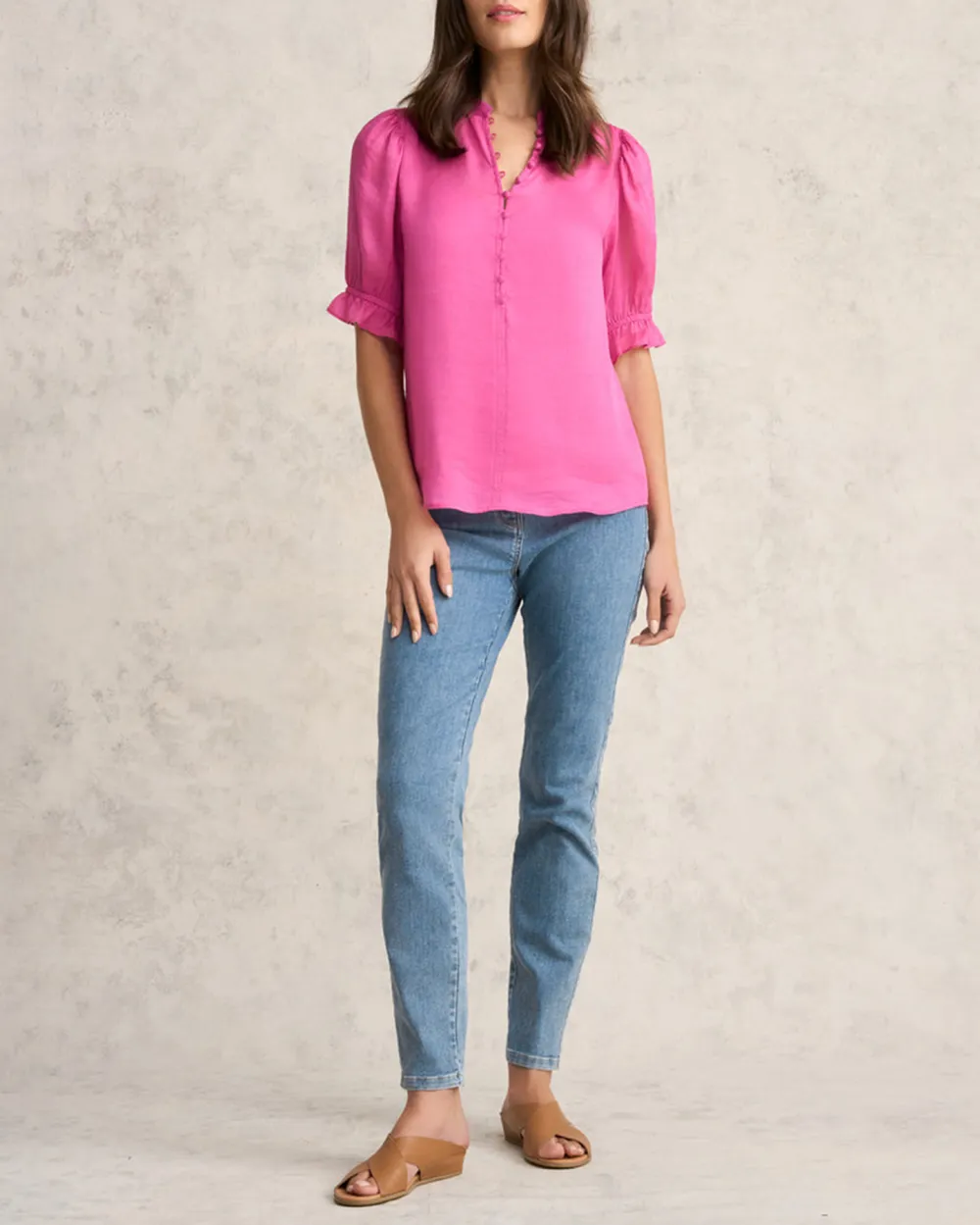 Linen Silk Blouse