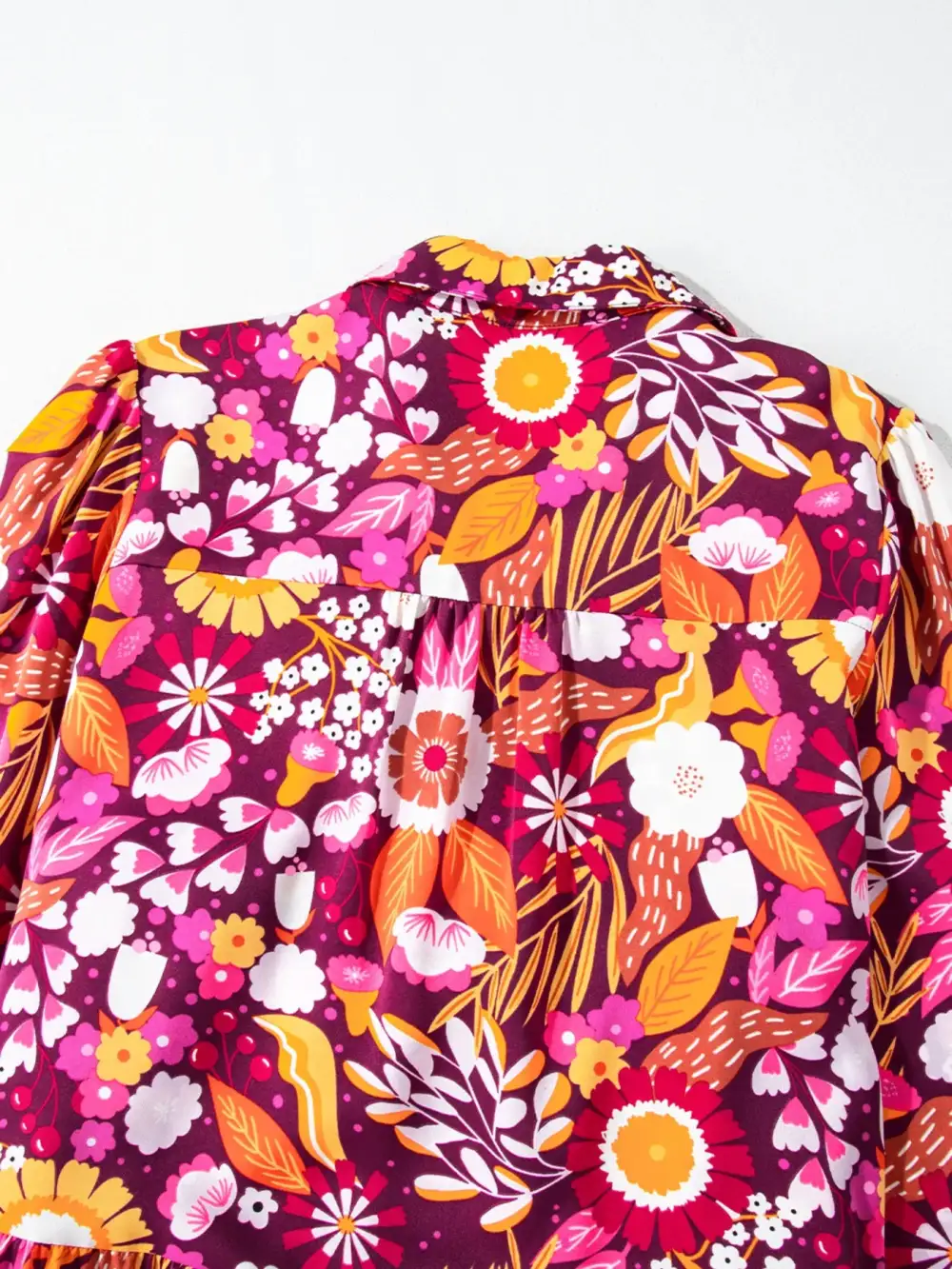 Floral Printed Pocketed Midi Dress