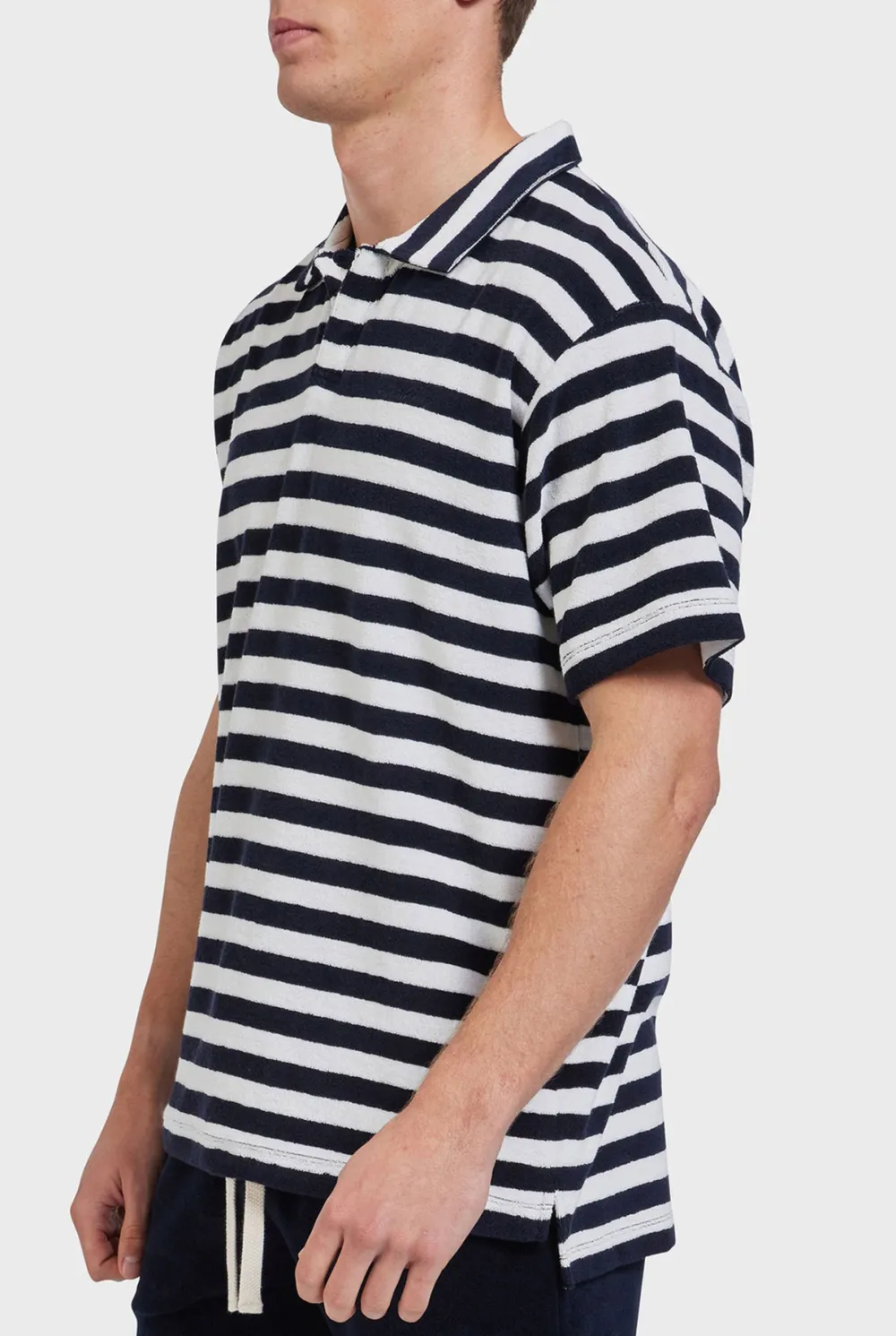 Short Sleeve Polo Neck Tee