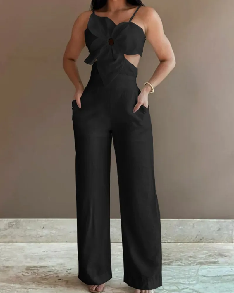 Simple Look Jumpsuit