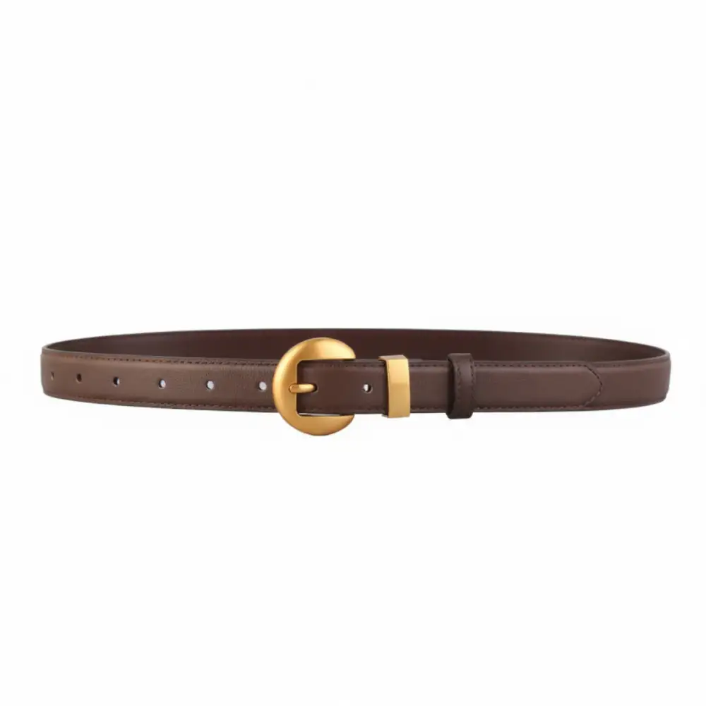 Casual Golden Buckle Belt