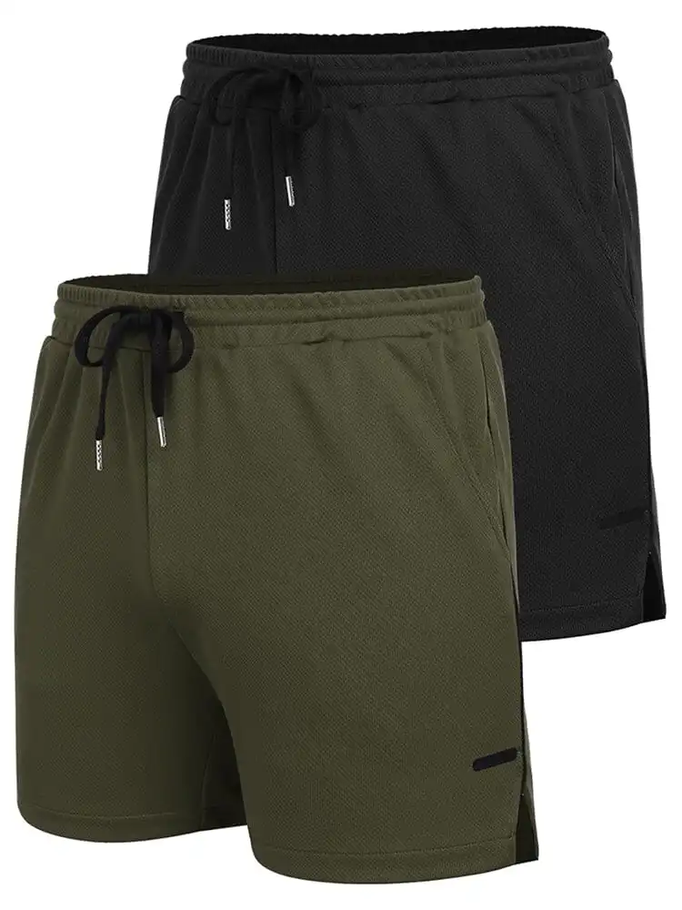 Men's Piece Mesh Lightweight Workout Shorts