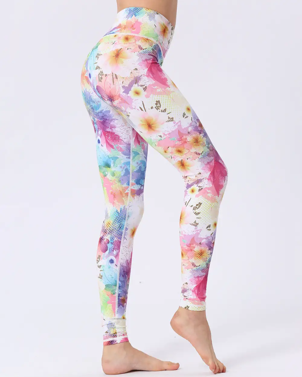 Support Active Floral Print Leggings