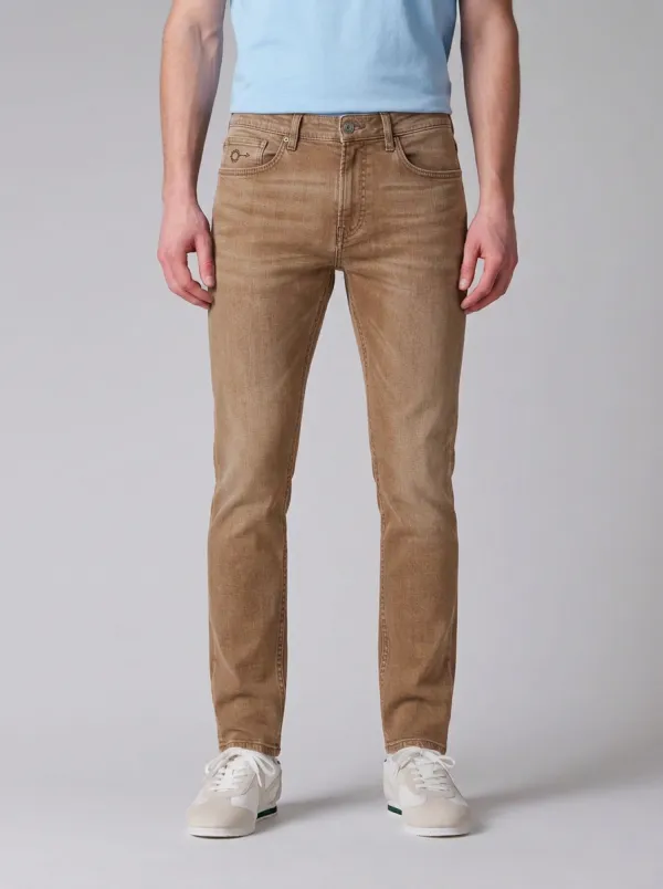 Men's Refined Flexible Slim Fit Stretch Denim Jeans