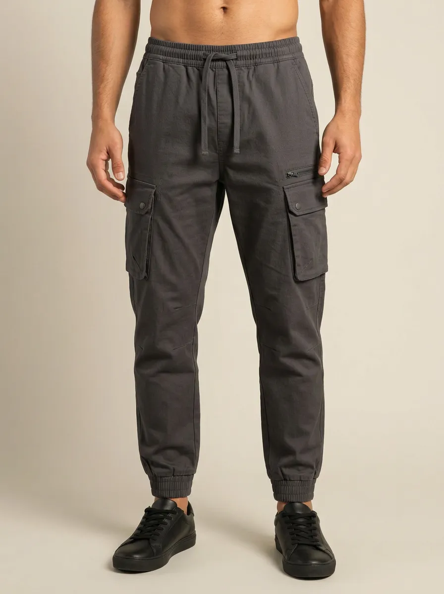 Outdoor Multi-Pocket Jogger Men's Cargo Pants