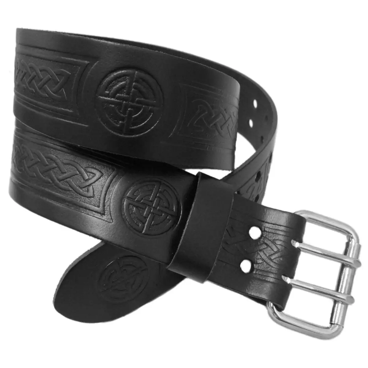 Enduring Double Prong Buckle Belt