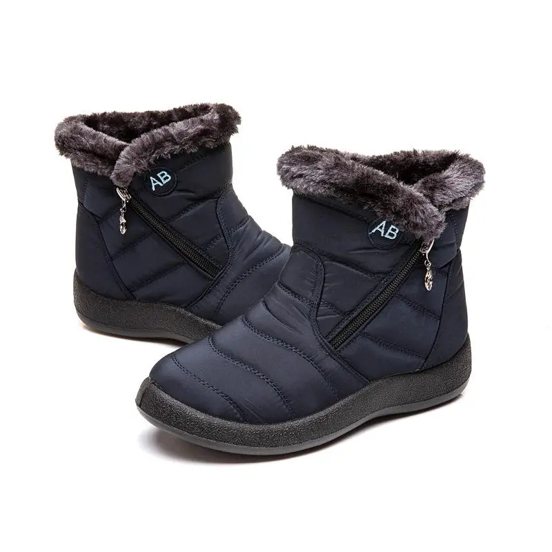 ❄️🔥 Winter Sale – 40% OFF! 🔥❄️ Cozy Fur-Lined Waterproof Winter Boots for Women