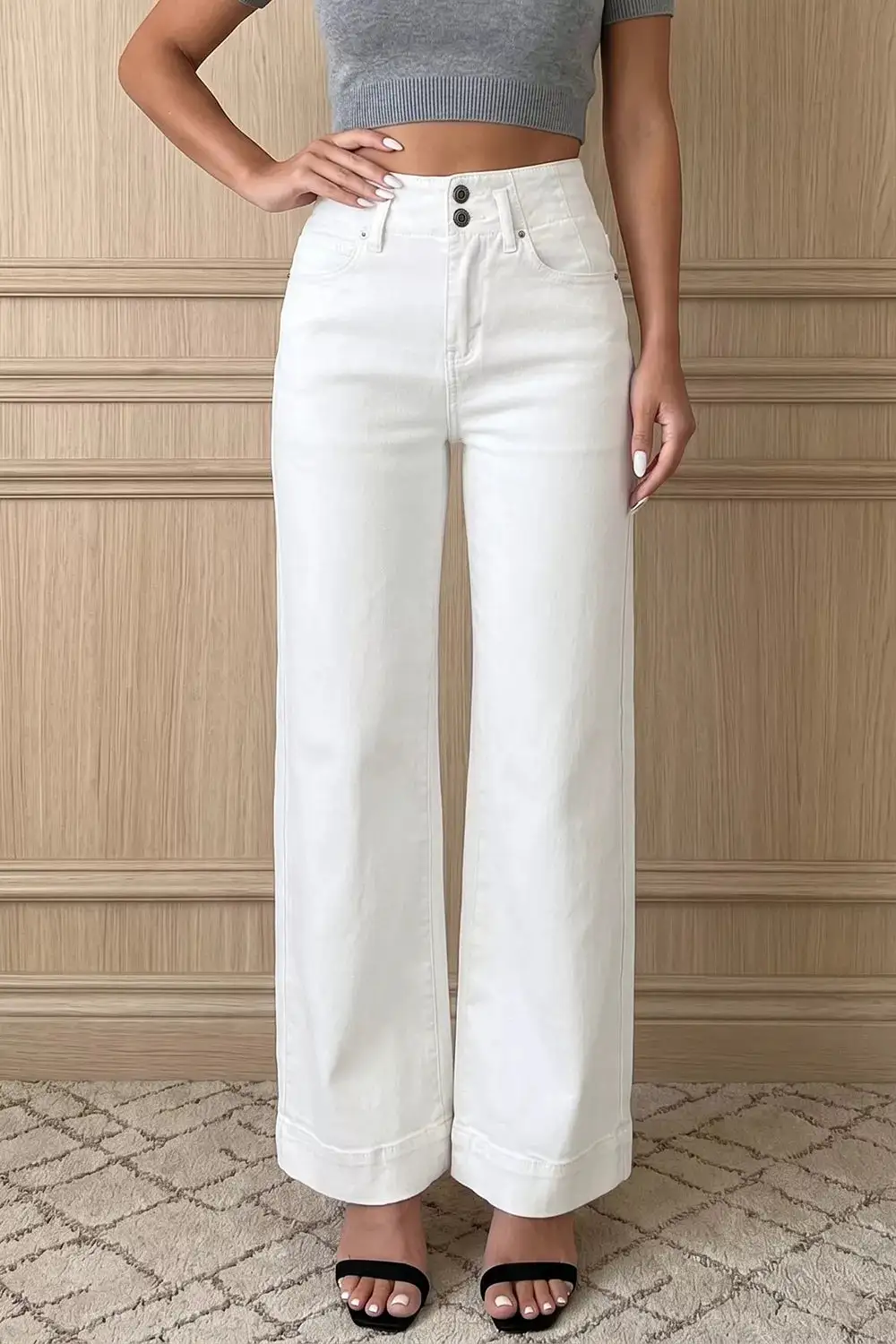 Everyday High Rise Wide Leg Jeans