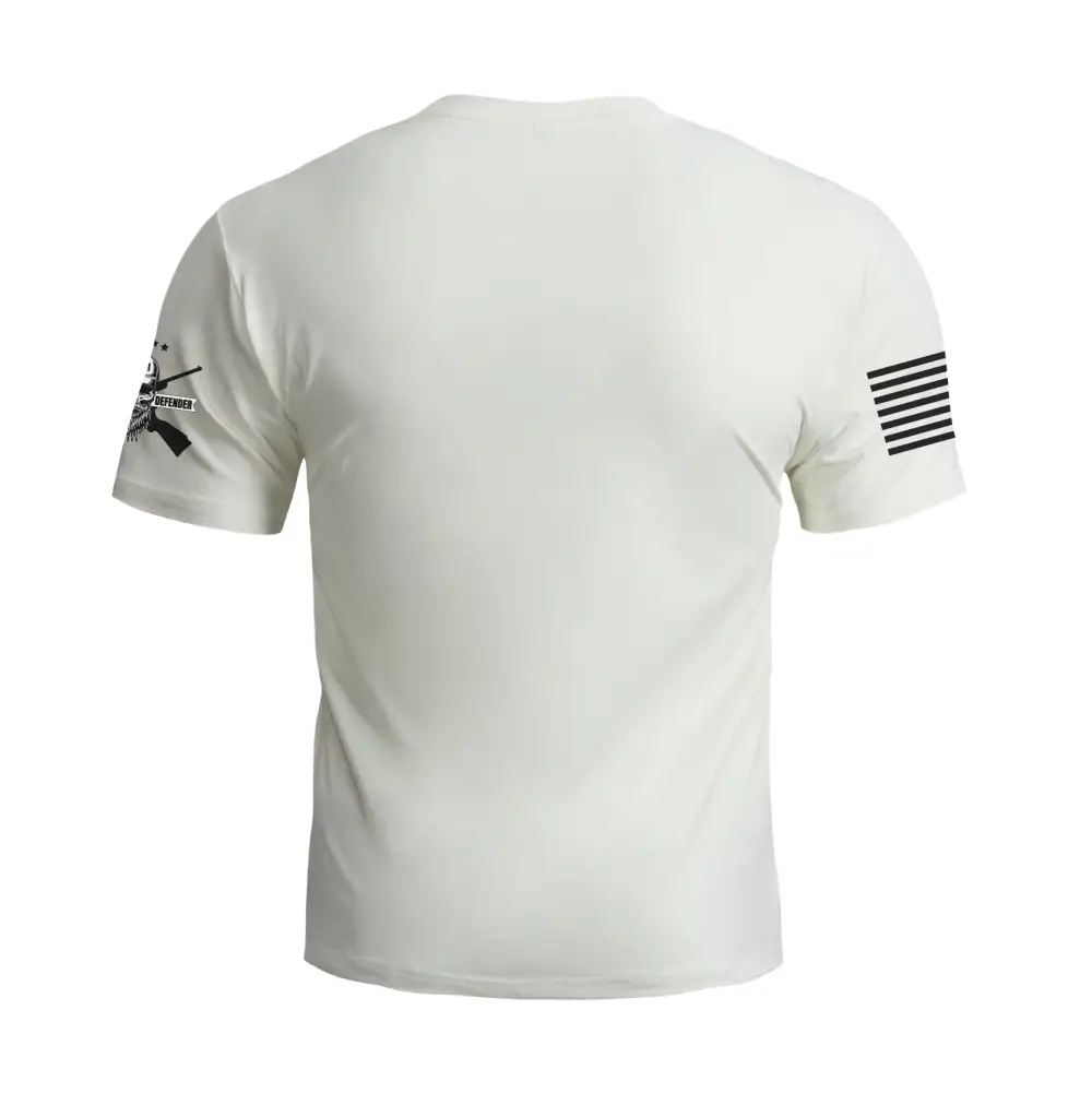 RETRO SPARTAN USA FLAG 100% COTTON GRAPHIC TEE