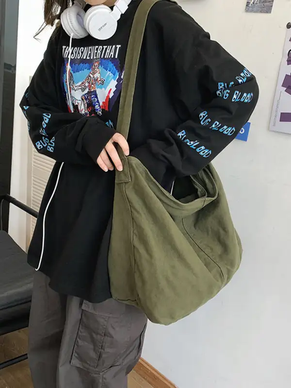 Everyday Canvas Shoulder Bag