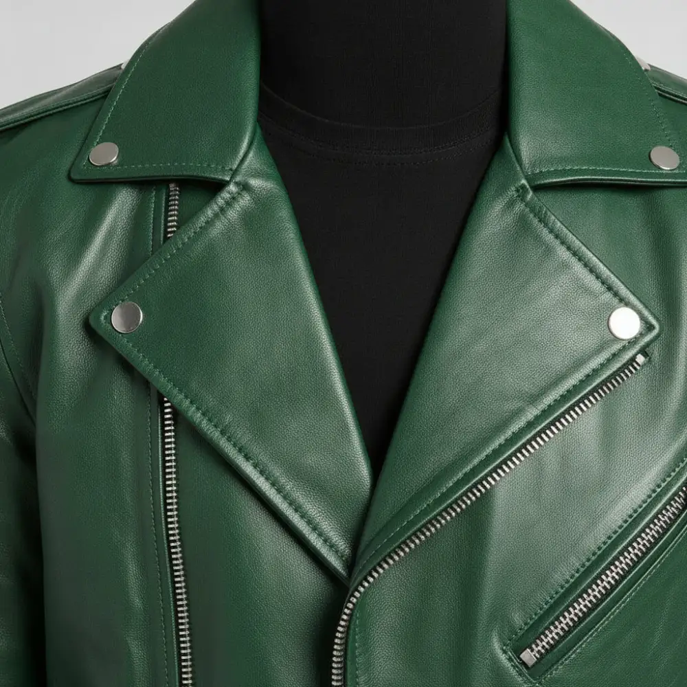 Biker Motorcycle Belted Jacket