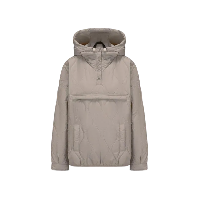 Women's Packable Puffer Hoodie Coat